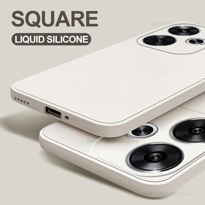 

Poco F6 F 6 F6Pro PocoF6 Pro Роскошный жидкий силиконовый чехол для телефона Xiaomi Poco F6 Poco F 6 Pro F6Pro PocoF6 Pro Противоударный чехол