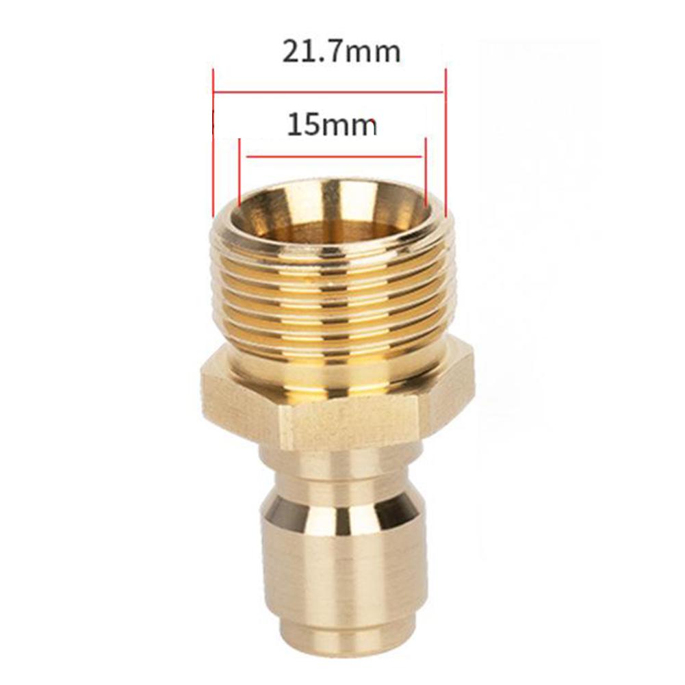 M22 Connector Pressure Washer Nozzle Quick Connect Kit High Universality Fitment