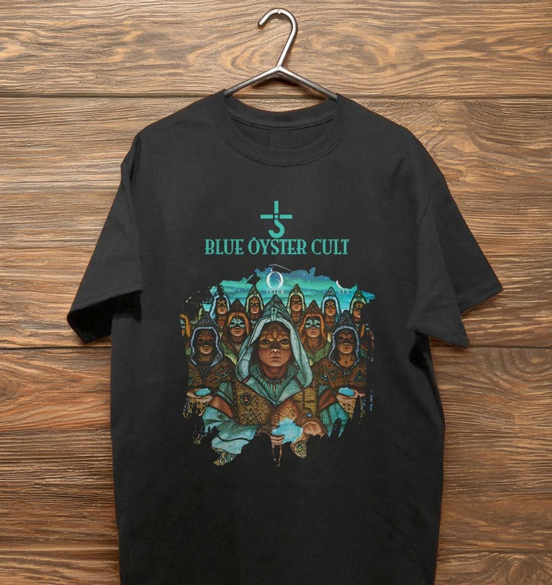 Blue Oyster Cult Fire Of Unknown Origin Retro Black Unisex T-Shirt Size S-5XL S