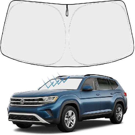 Proadsy 2025 Upgrade Front Windshield Sun Shade Foldable RAV4 Sunshade Protector Fit -2025 RAV-4 SUV Crossover, TRD Off-Road, LE XLE Premium Limited