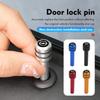 New Aluminum Alloy Car Anti-theft Door Lock Pin for Door Interior For Insignia Astra Antara Meriva Zafira H G Corsa