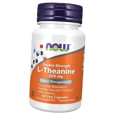 Double Strength L-Theanine, L-Theanine 200, 60 Vegcaps (27128026)