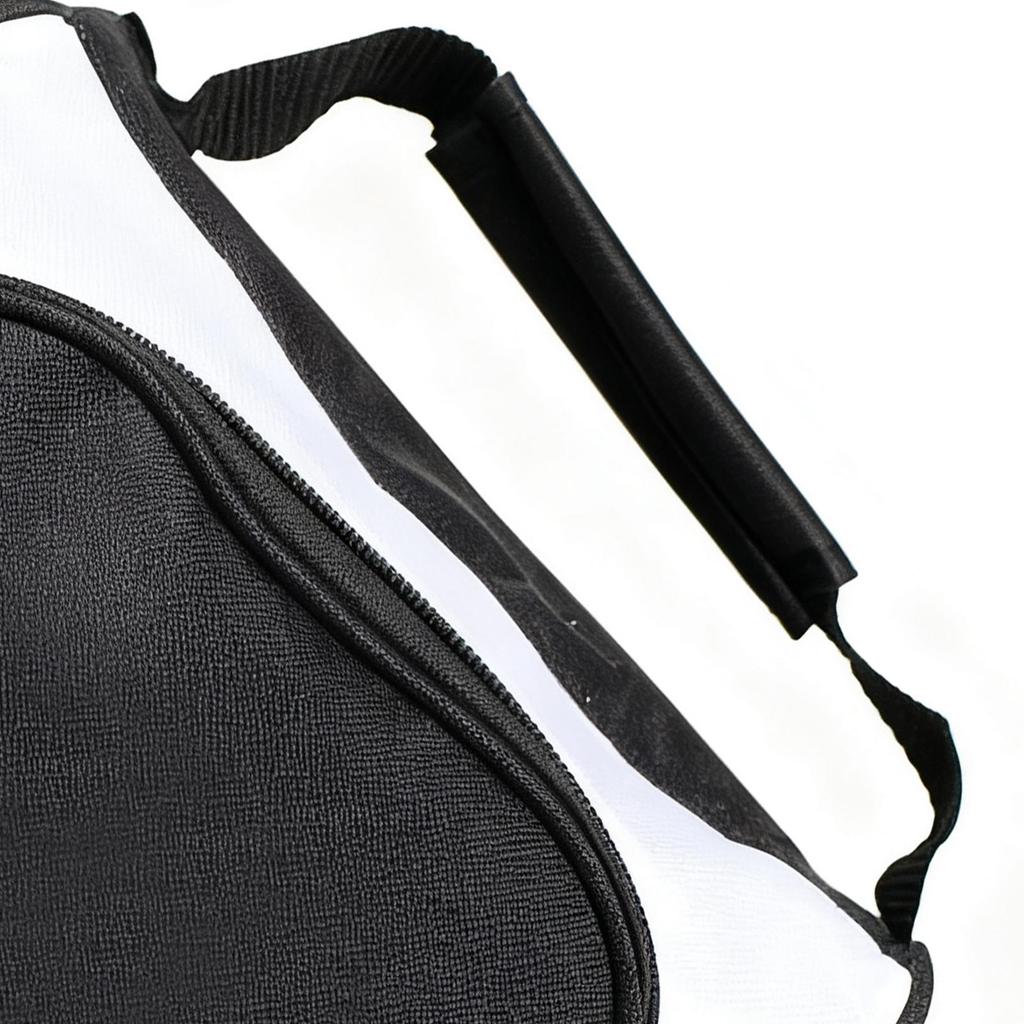 Golf Shoe Bags Zippered Storage with Handle Shoe Carrier with Side Accessory Pockets for Travel Indoor Outdoor Backyard Driving