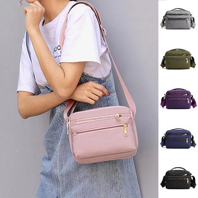 Rahat Su Geçirmez Naylon Omuz Çantaları Kadınlar için Küçük Crossbody askılı çanta Çanta Kadın Çok cep Çanta Kılıfı