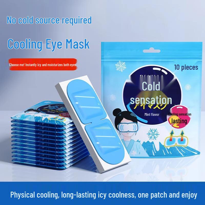 Cooling Eye Mask: Relieve Fatigue with a Refreshing Cold Compress for Summer