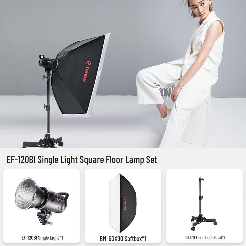 JINBEI EF-120BI Bi-Color LED Continuous Video & Photography Light