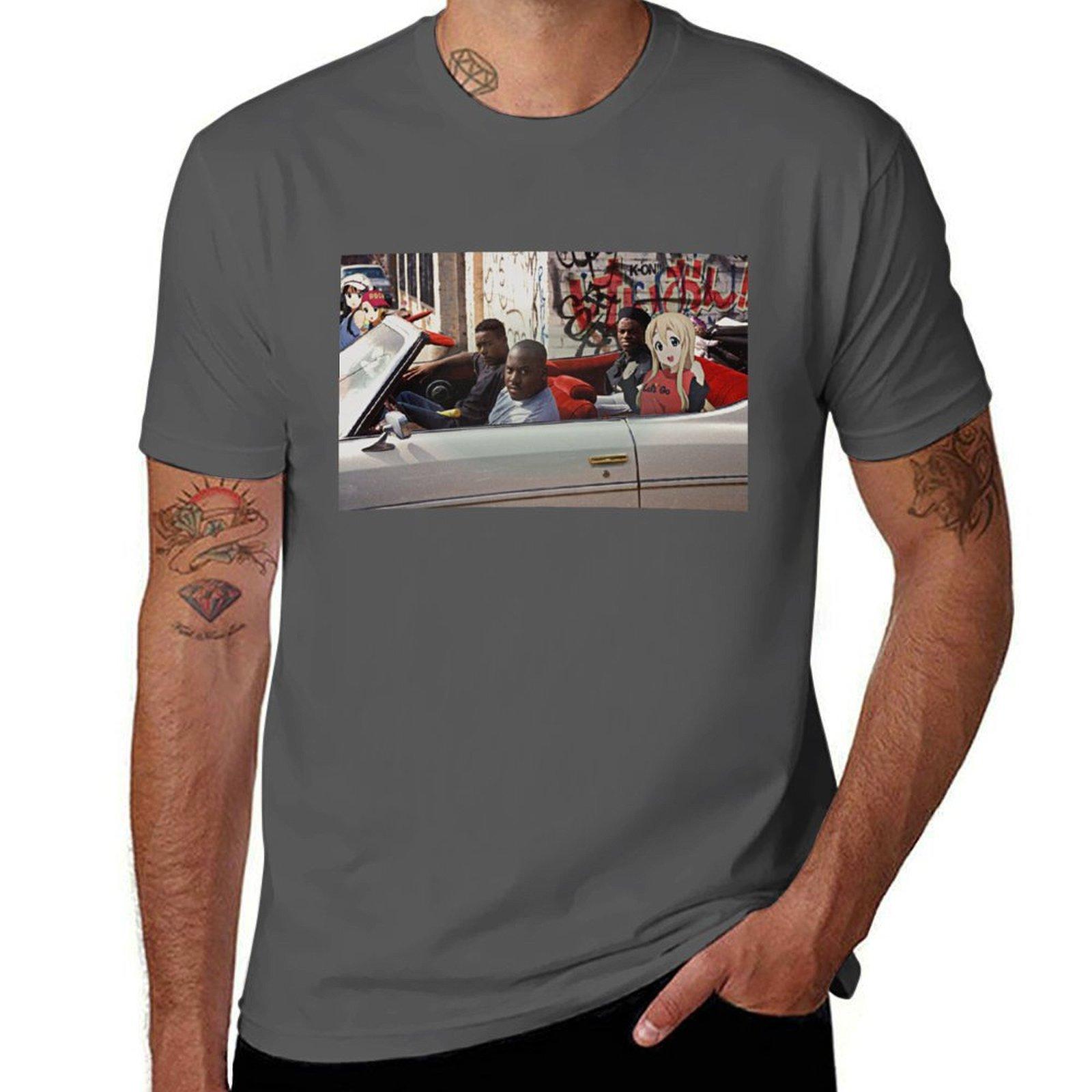 

Menace II K-On! T-Shirt man t shirt luxury funny t shirts dark humor T-Shirt 4XL