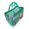 5pcs Print Handbag Christmas Gift Bag Foldable Shopping Bag Beach Bag Folding Storage Bag Cartoon Non Woven Bag Large Capacity