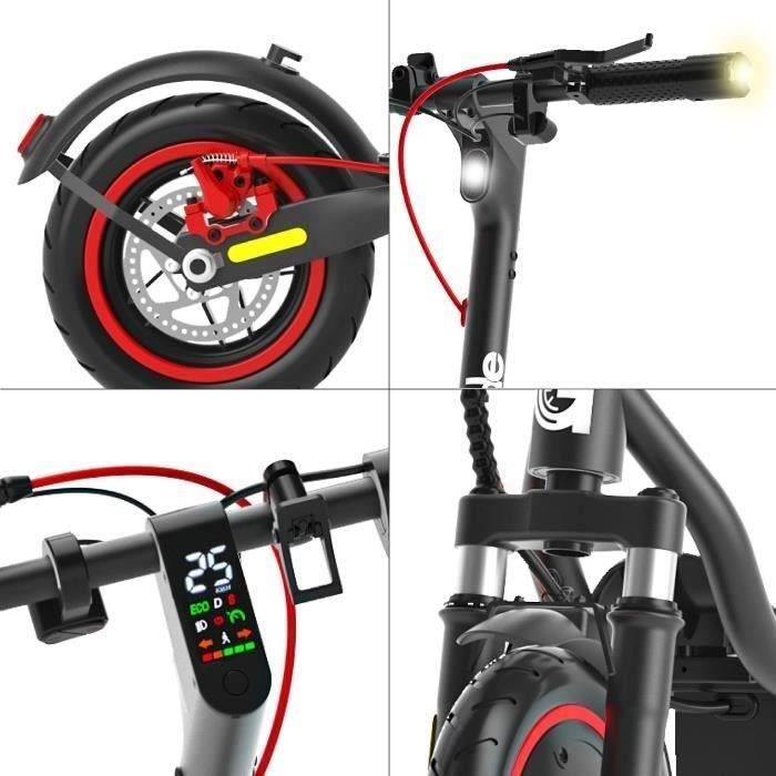 Elektroroller - URBANGLIDE - 85 PLUS - 8,5" - 36V - 350W - 20KM Reichweite - Scheibenbremse, Blinker und Bremslicht