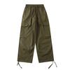 Vintage Cargo Pants Loose Fit Streetwear Casual Trousers Men Women
