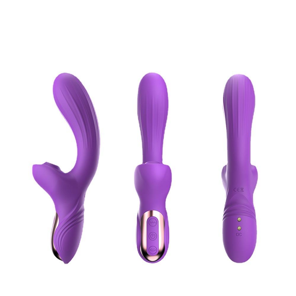 Charging Sucking Vibrator Female G-Spot Masturbation Massage AV Vibrator Adult Products