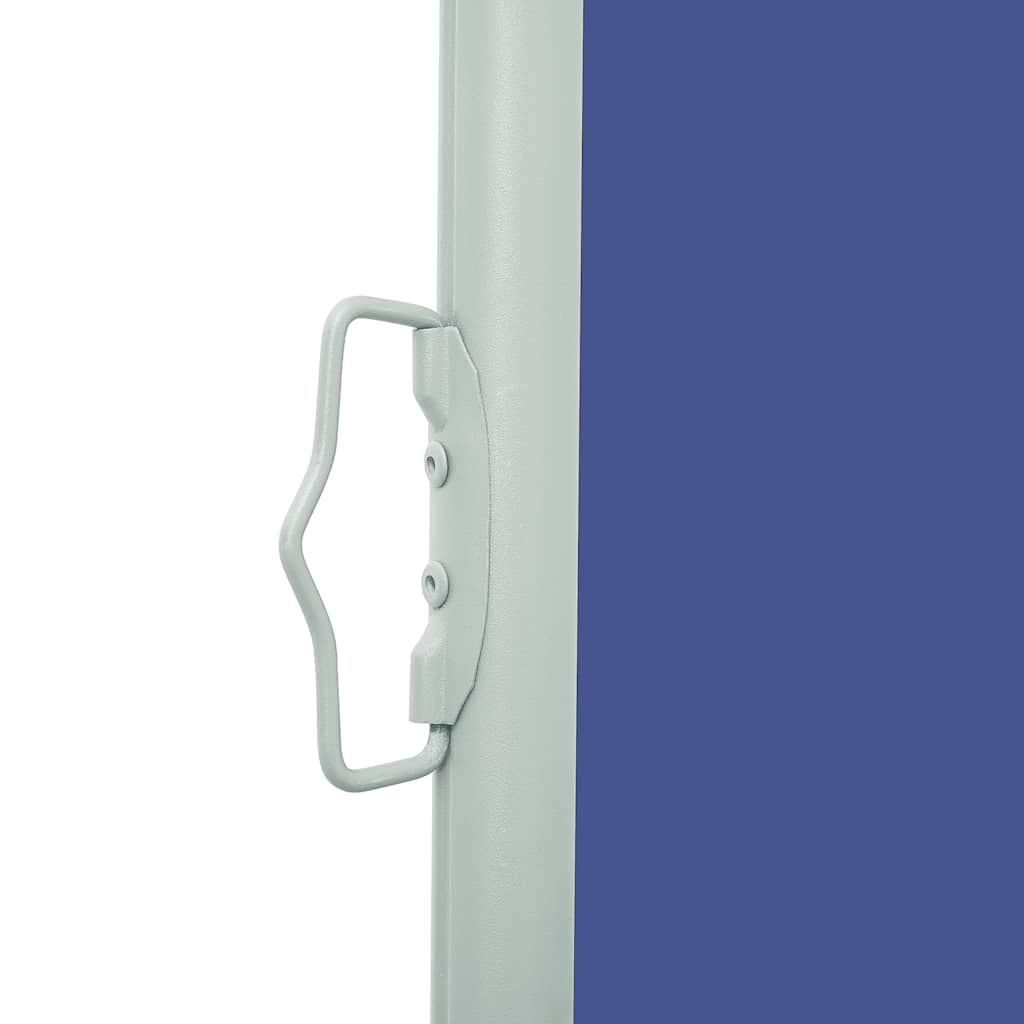 Retractable Side Awning 140*500 cm Blue