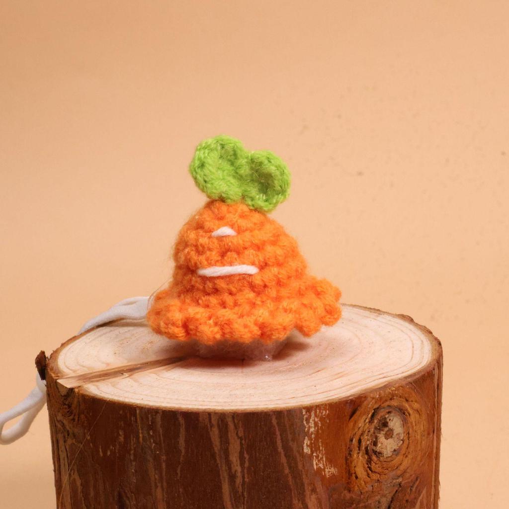 Christmas Goose Figurine Set with Hand-Crocheted Mini Pet Hats