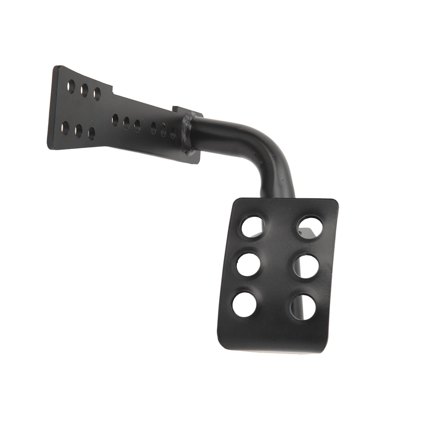 

Подножка для левой ноги, стальная черная, панель-кик, мертвая педаль со стороны водителя для Wrangle JK Unlimited 2007-