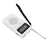 Micro Radio Portable Handheld AM FM WB Multiband for Indoor Outdoor Emergency Use Battery Powered