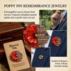 Red Friday Enamel Lapel Pin for Men and Women Durable Gift for Veterans