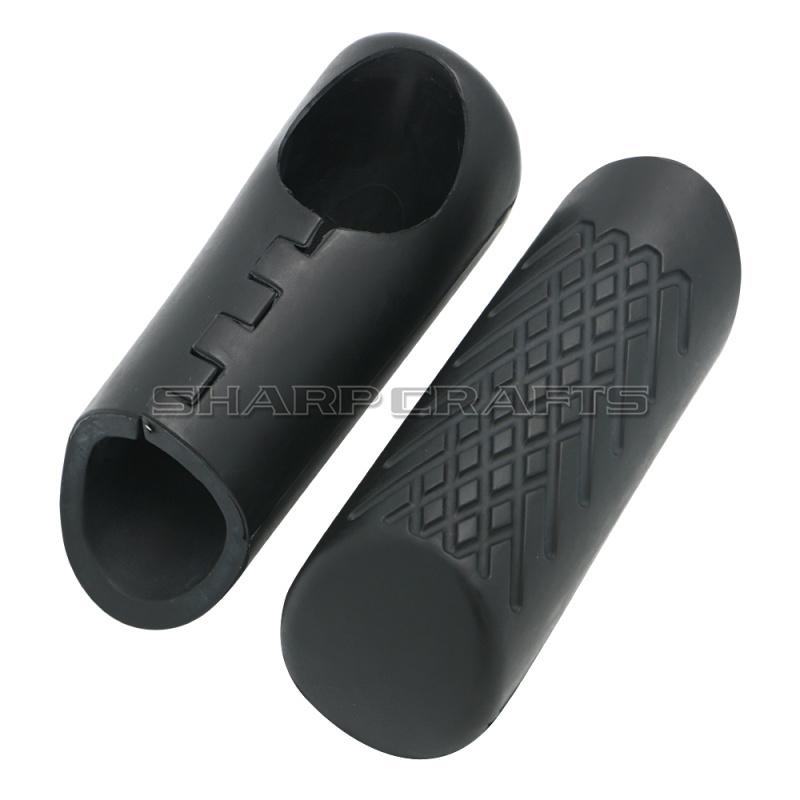 Motorcycle 32mm 1-1/4" Engine Guard Bar Rubber Pegs For Harley Softail Sportster Road King Touring Honda Yamaha Suzuki Kawasaki