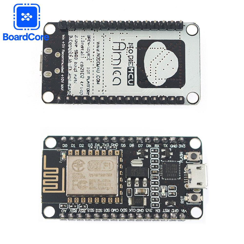 

NodeMCU Lua ESP8266 WiFi Development Board ESP-12E/F IoT Module Micro Port with CP2102 Expansion Board for Arduino Smart Home ESP8266-CP2102-Micro