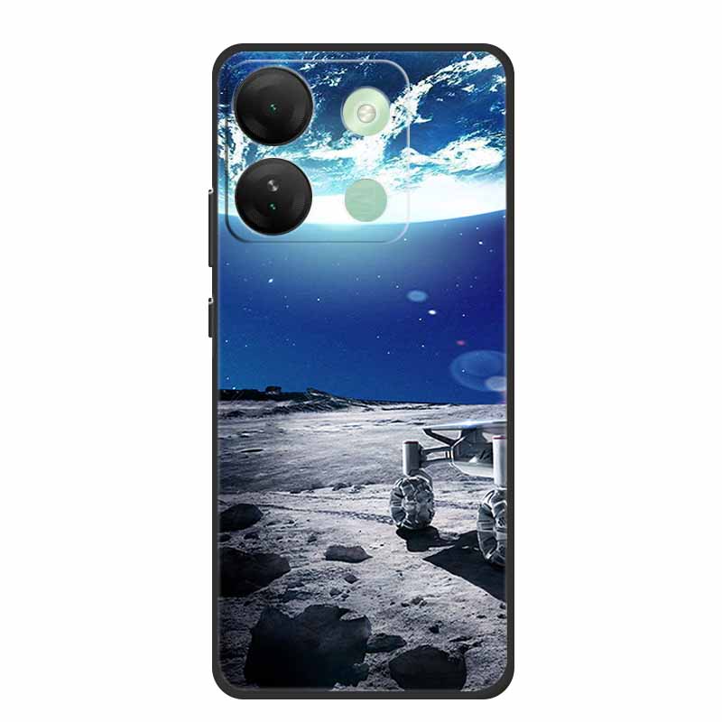 For Infinix Smart 7 HD Plus Case Black Silicone Soft Back Cover Case For Infinix Smart 7 Plus HD Phone Case Smart7 HD 7Plus Capa