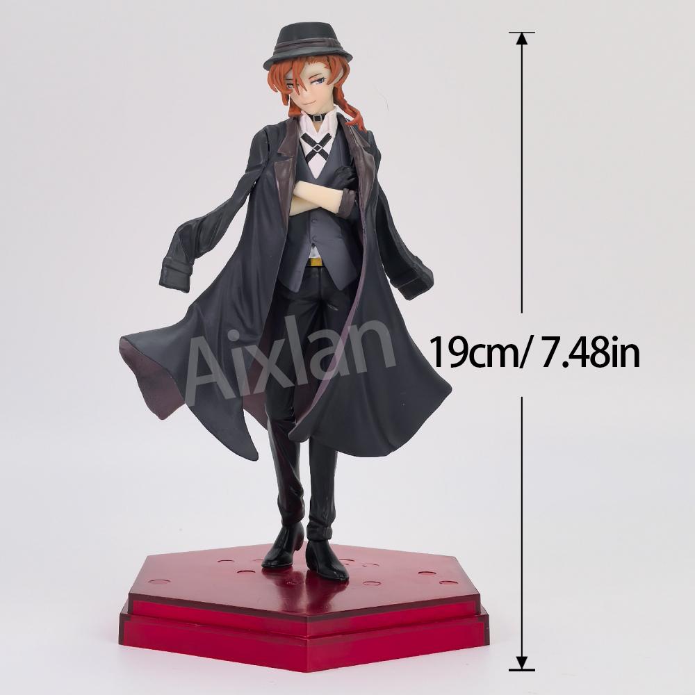 18см Фігурка Bungo Stray Dogs Накахара Чуя Дазай Осаму ПВХ Фігурка Дії Колекційна Модель Іграшки Подарунок Дитині Прикраси Лялька Іграшка