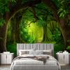 Forest Wallpaper Nature Tree Wall Murals For Bedroom Living Tv Background Forest Mural Home Decor