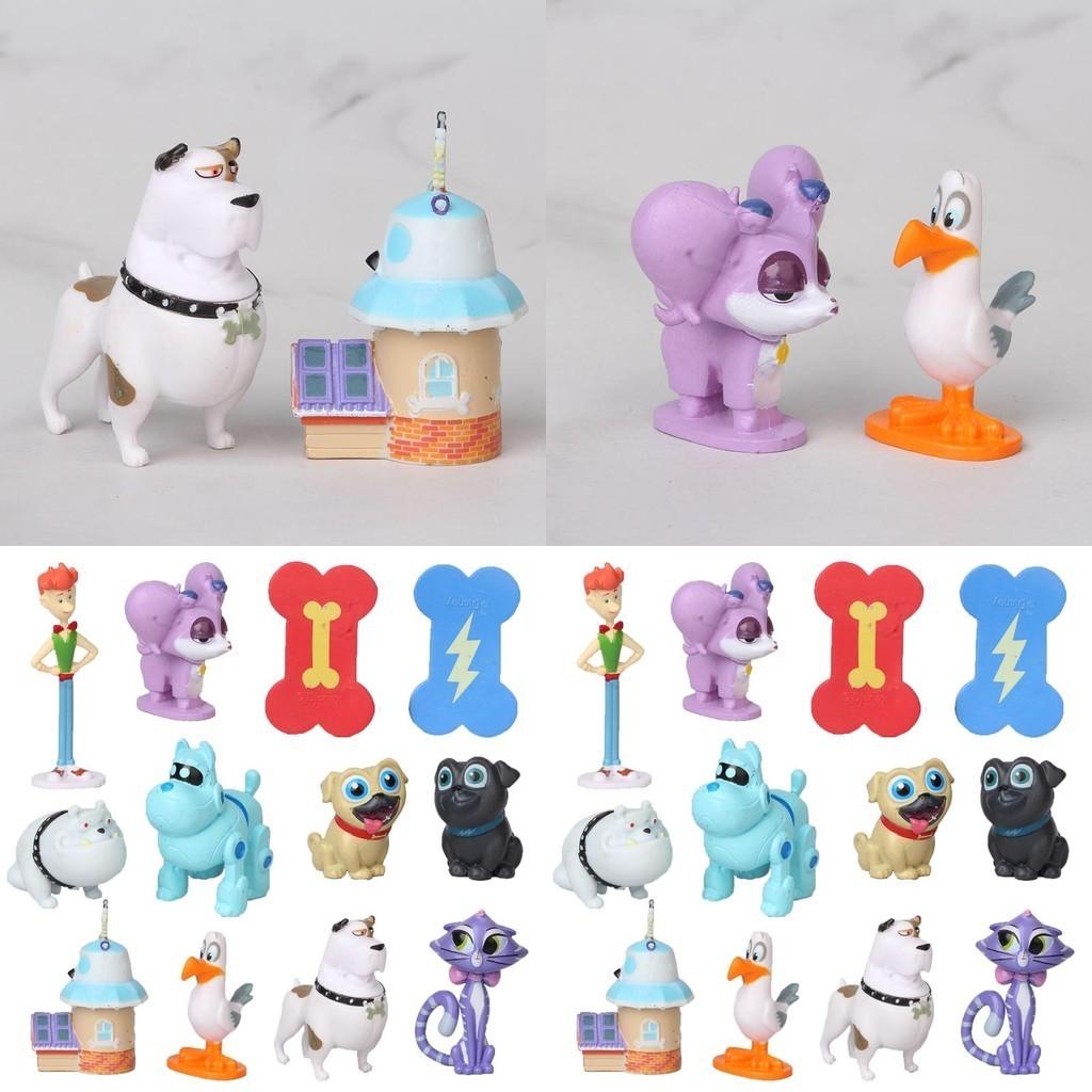 Puppy Dog Pals Bingo Rolly Σκέιτμπορντ Φιγούρα Δράσης Παιχνίδι 12 Τεμάχια Κούκλες Για Παιδιά Δώρο Χριστουγέννων