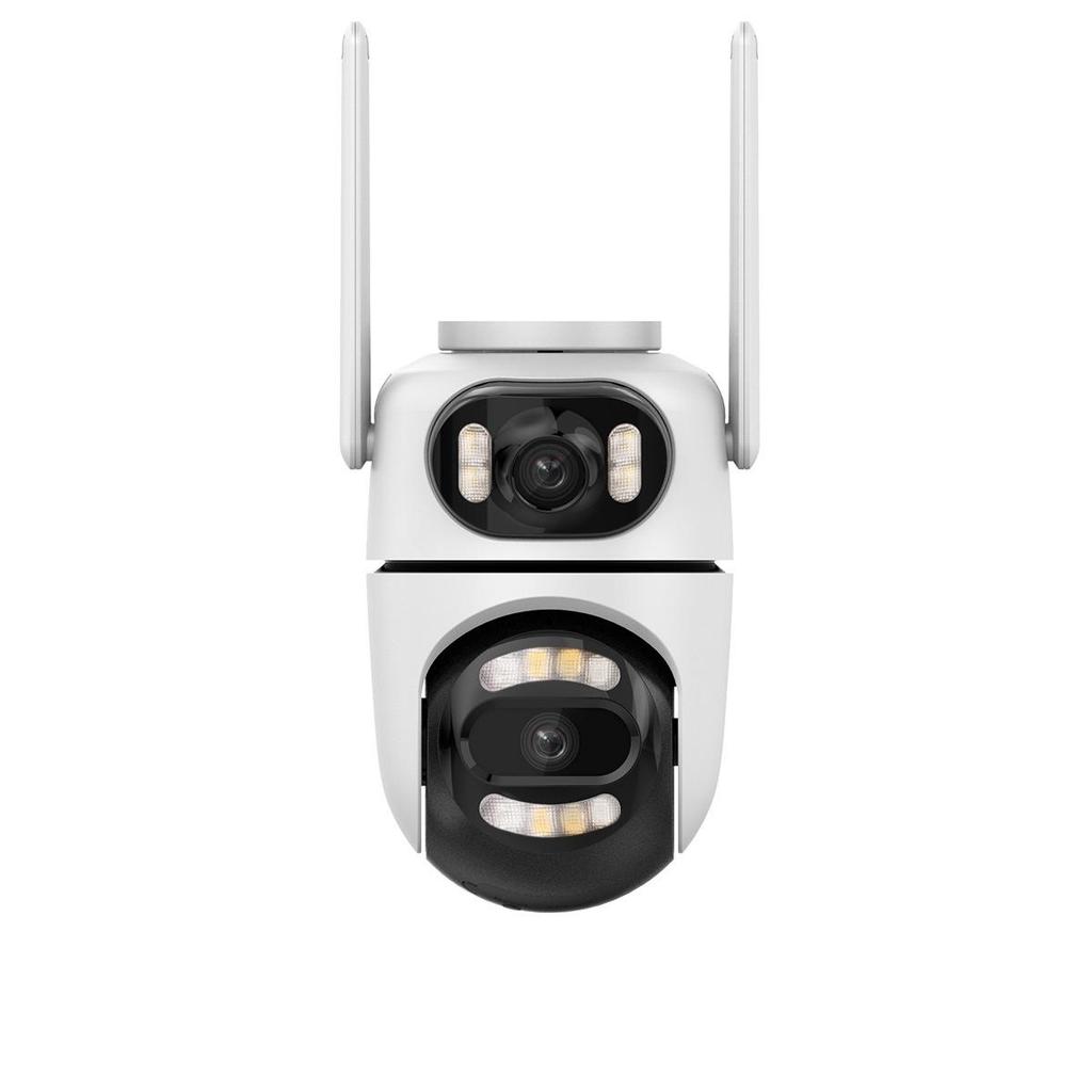 iCSee Dual-Lens HD WiFi Smart Camera, 360° Full-Color Night Vision Security Monitoring