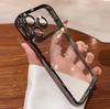 For iPhone 17 Air 17 Pro Max Case New Camera Protector Glitter Bling Clear PC Cover for iPhone 13 12 11 14 15 16 Pro Max