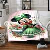 1pc Flower__butterfly Blanket Lightweight Flannel Throw for Sofa Bed Travel Camping Livingroom Office Couch Chair