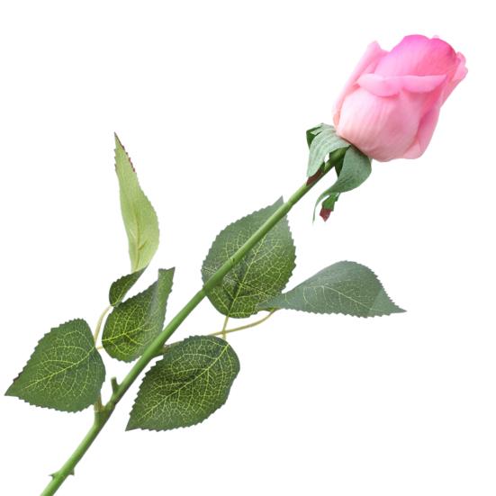 Rose Flower Buds Realistic Faux Silk Roses Bouquets Fake Flower Arrangement