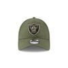 NFL Kappe - New Era - Oakland Raiders - 9Twenty - Salute To Service - Grün