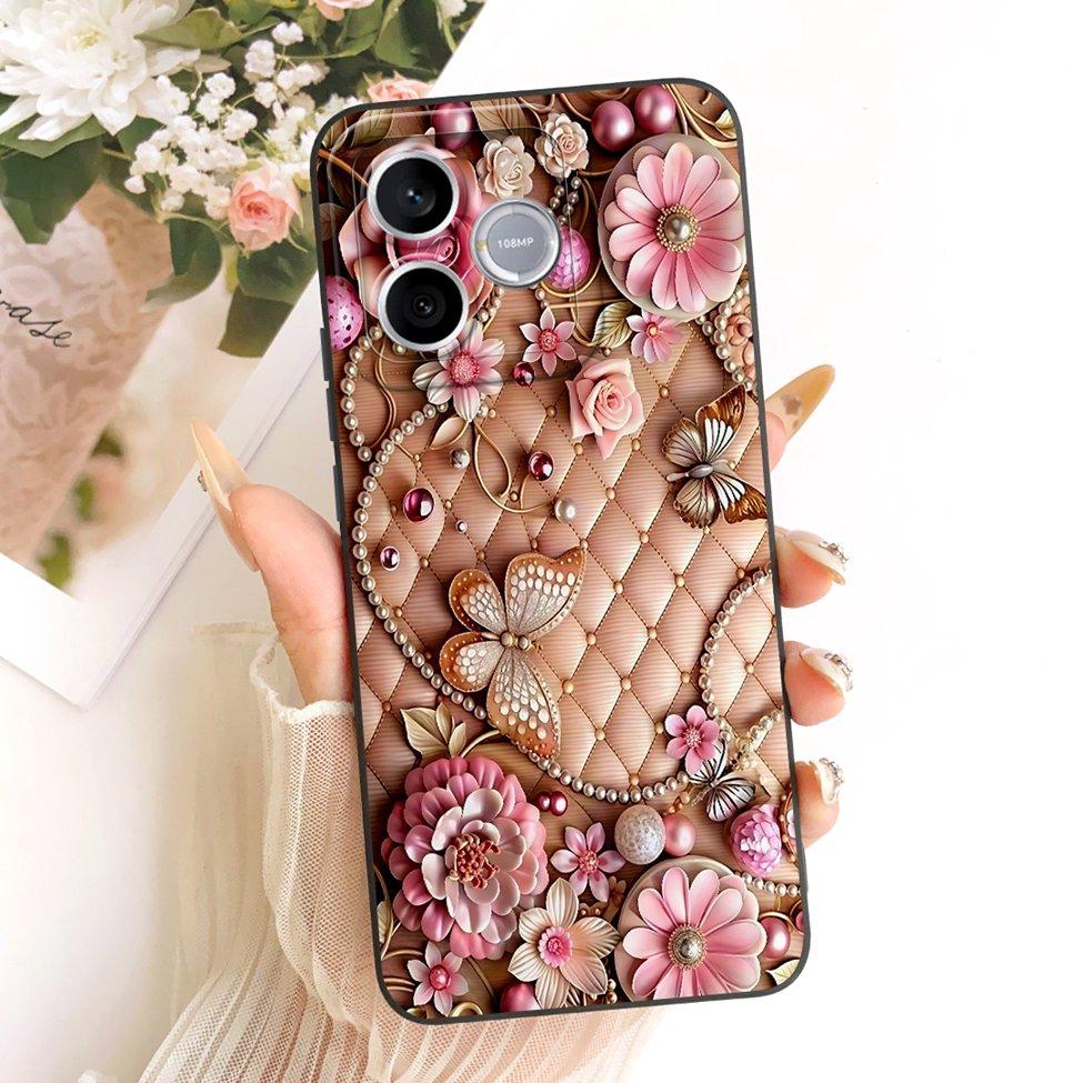 For Honor 600 Lite 5G Casing Cover Silicone Luxury Fashion Kawaii Cute Painted Shockproof Phone Case For Honor LNA-NX1