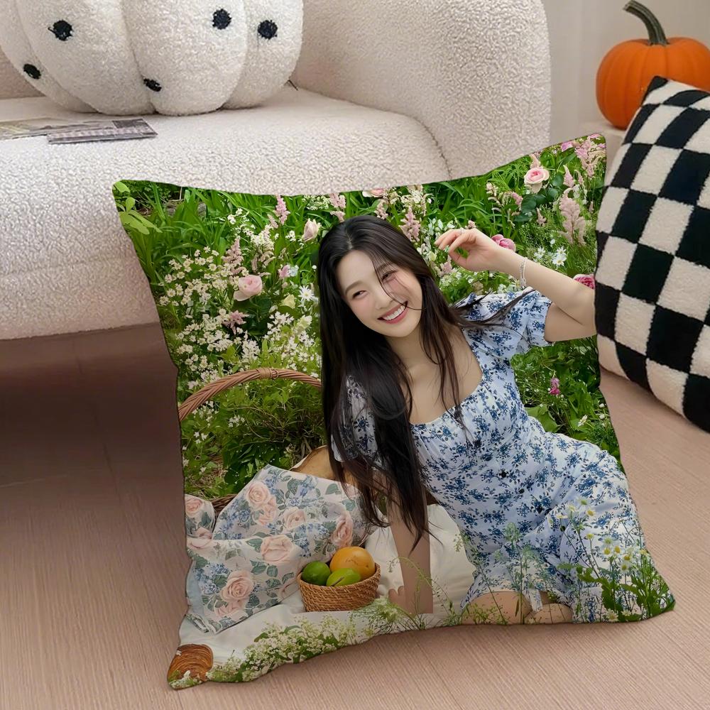 Singer Lovely JJOY Cushion Cover Throw Pillow Cover Hidden Button Durable Polyester Chair Cushion