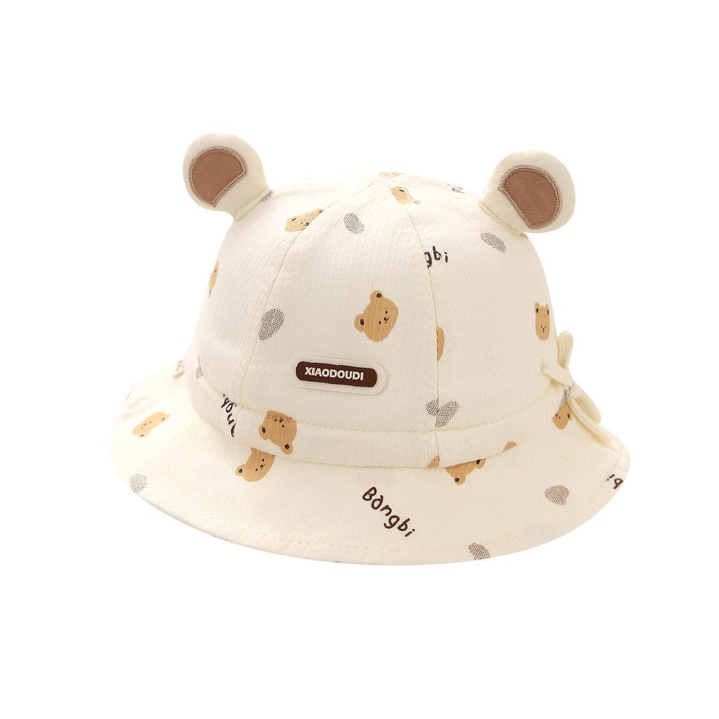 Adjustable Sun Protection Baby Bucket Hat for Boys & Girls