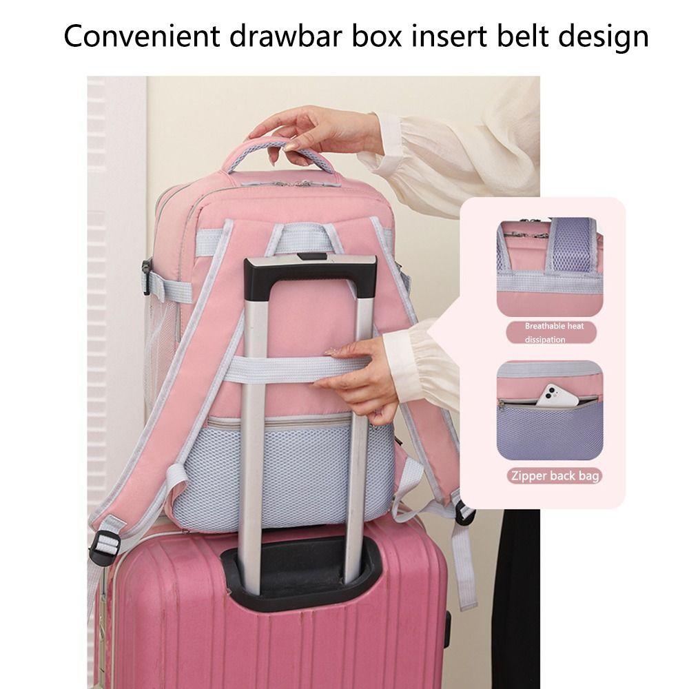 Multifunctional Travel Backpack Large Capacity Laptop Daypack Fashion Maternity Nappy Bag  Business