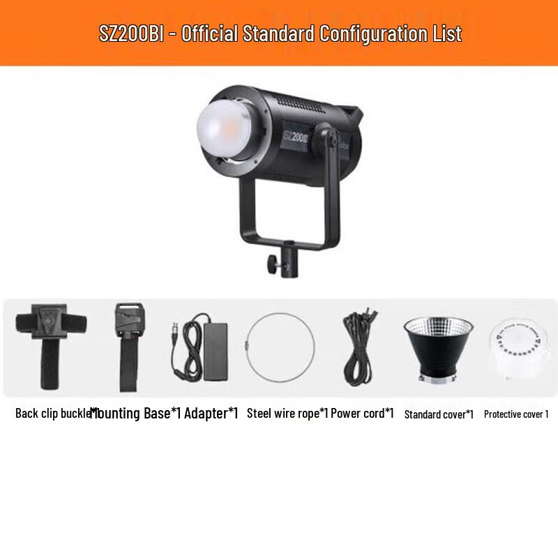 

Godox SZ200IIBi Bi-color Zoom LED Video Light
