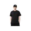 Li-Ning Solid Color Round Neck Comfortable Versatile Breathable Short Sleeve T-Shirt Unisex Tops Black AHSUB97-1
