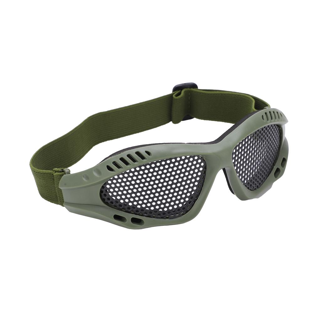Mesh Safety Glasses Impact Resistant High Toughness Breathable Protective Goggles for Shooting Games Outdoor