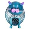 Salvadanaio Gatto Animale Decorazione Ferro Battuto Fatto a Mano Scatola per Risparmio Denaro Regalo di Compleanno