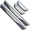 For Jaecoo 6 J6 2024 2025 Car Accessories Auto Door Sill Pedal Scuff Plate Decoration Cover Plastic Stainless Steel 4PCS