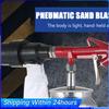 Pneumatic Air Sand Blaster 2.5bar 450ml Portable Sandblasting Gun 1/4inch SandBlasting Device with Nozzle for Removing Rust