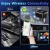 M26 2 in 1 For CarPlay/Android Auto Wired to Wireless Car Adapter 5.8G/2.4G Dual Band WiFi Bluetooth-compatible USB Dongle