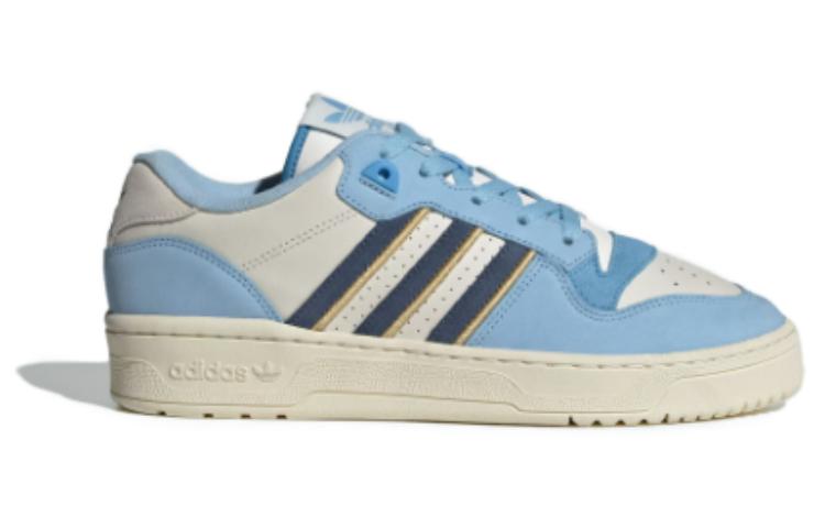 Men's Sneakers Adidas Originals Rivalry Low Top Skateboard Shoes Unisex Blue White