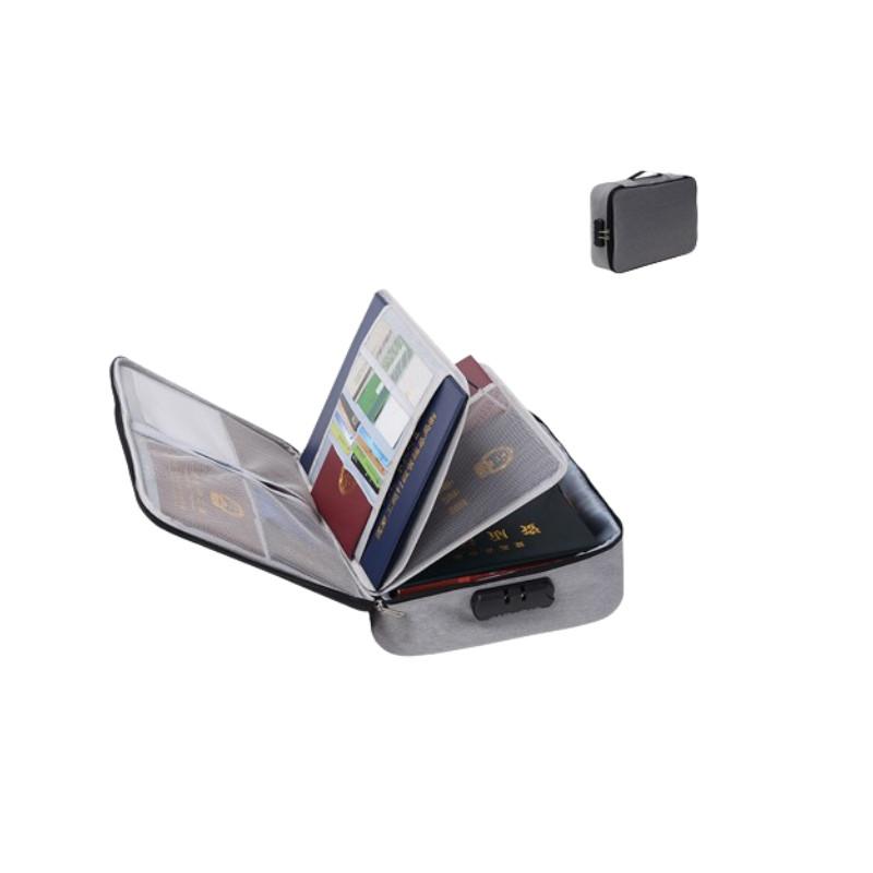 Document Storage Layered Organizer Bag Large Capacity Three Convenient Layers