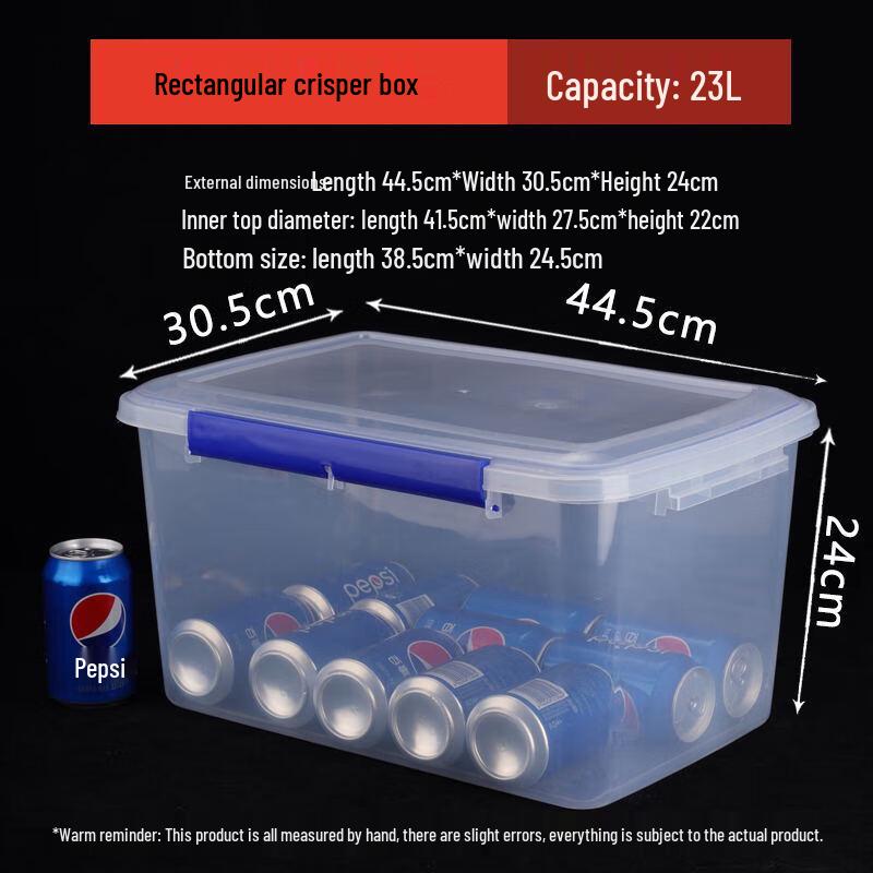 Zhaoran 23L Rectangular Food Storage Container