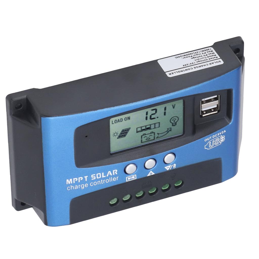12V 24V Solarladeregler MPPT Photovoltaik-Panel-Ladegerät LED Intelligente Straßenbeleuchtung