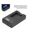 NP 45  Li 40B Camera Battery Single Charger USB Charging with LCD Screen Display Black