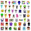 50/100PCS Stickers Funny Music Game Decals DIY Phone Luggage Laptop Skateboard Guitar Bike Car Sticker