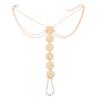 Summer Foot jewelry metal gold carving anklet nice gift for Women to beach A-39