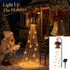 Christmas Bell Garden Light Outdoor Hanging Decorative Light for Yard Patio